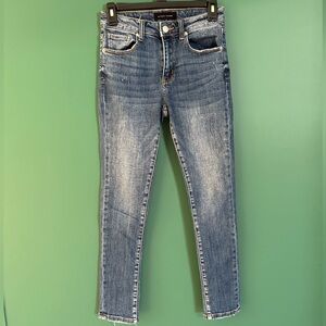 Risen Blue Denim Skinny Jeans